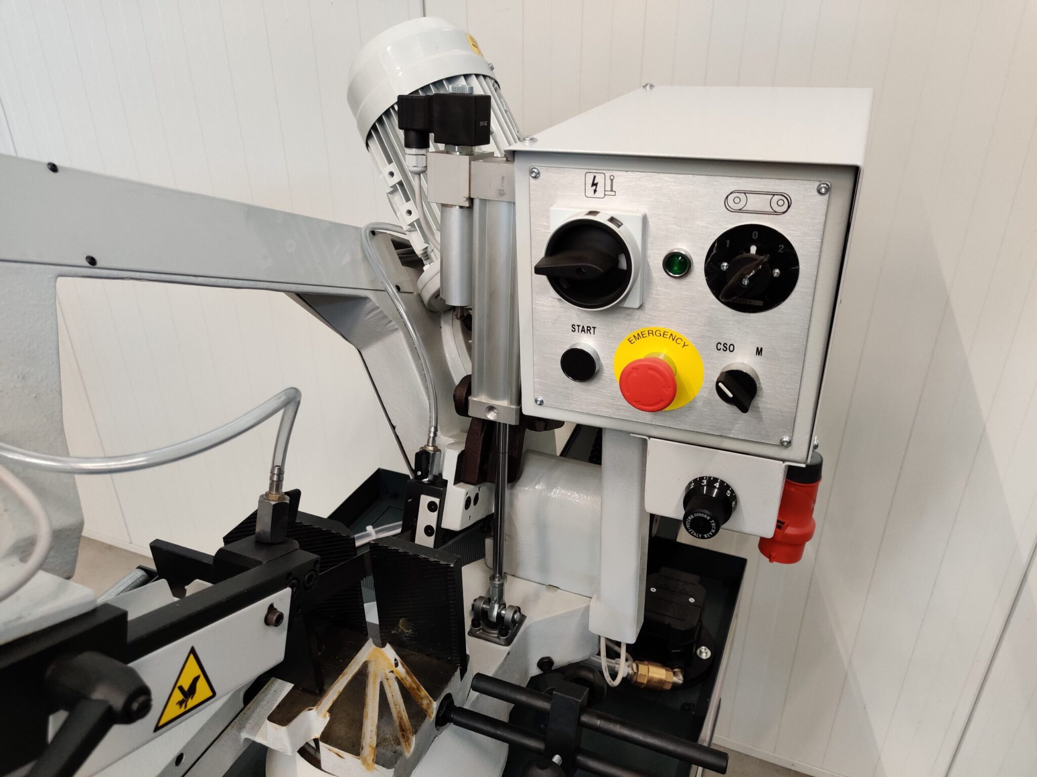 Metaallintzaagmachine met zakcilinder 400V, fabr. ISTech - type Easy221GR - Afbeelding 14