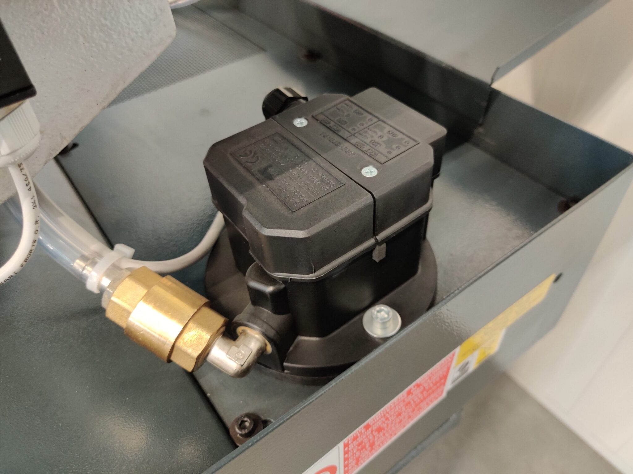 Metaallintzaagmachine met zakcilinder 400V, fabr. ISTech - type Easy221GR - Afbeelding 4