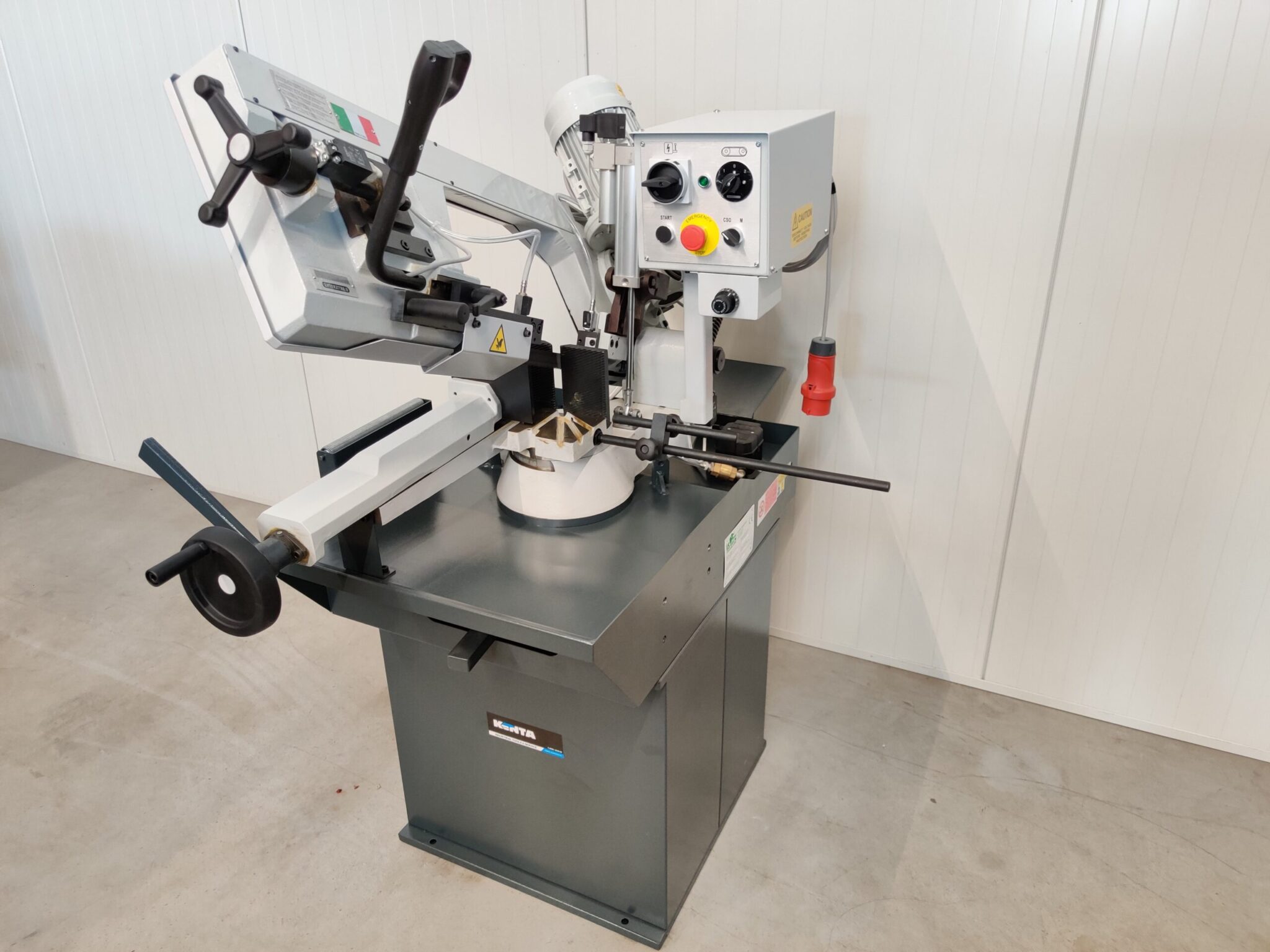 Metaallintzaagmachine met zakcilinder 400V, fabr. ISTech - type Easy221GR - Afbeelding 13