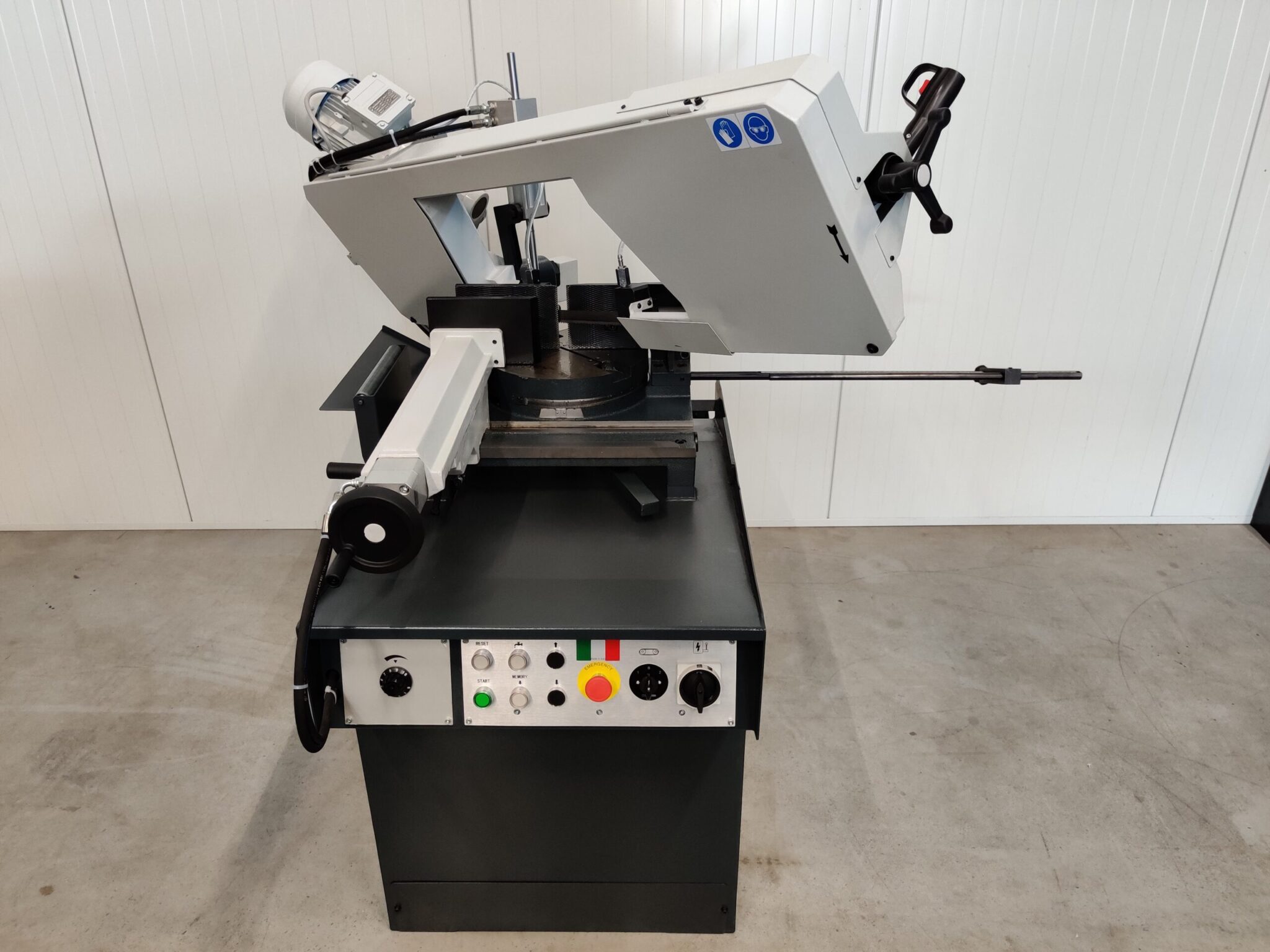 Metaallintzaagmachine semi-automatisch 400V, fabr. ISTech - type Easy261SA - Afbeelding 4
