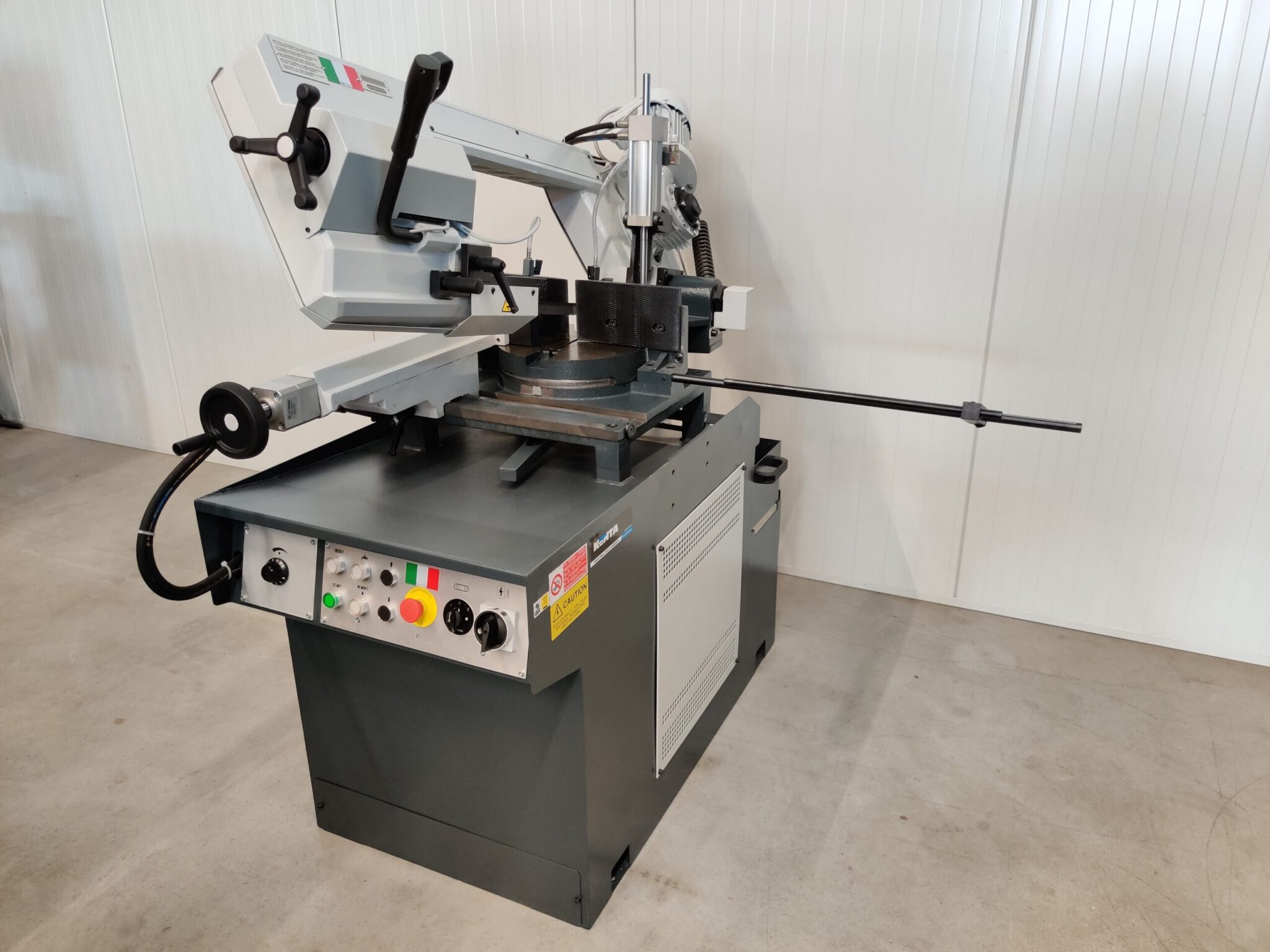 Metaallintzaagmachine semi-automatisch 400V, fabr. ISTech - type Easy261SA