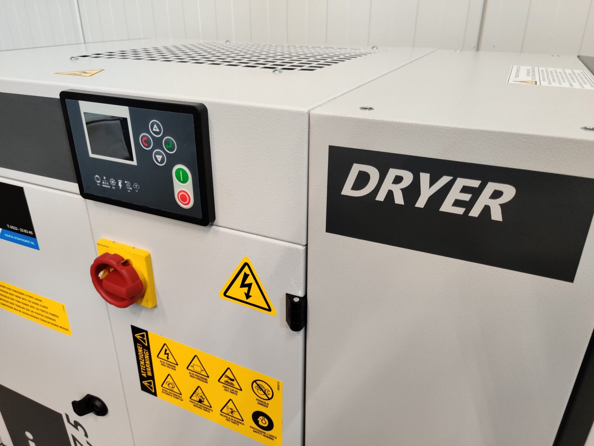 IES AIR - Schroefcompressor 7,5kW / 10PK - 270L - 400V - met luchtdroger - Afbeelding 5