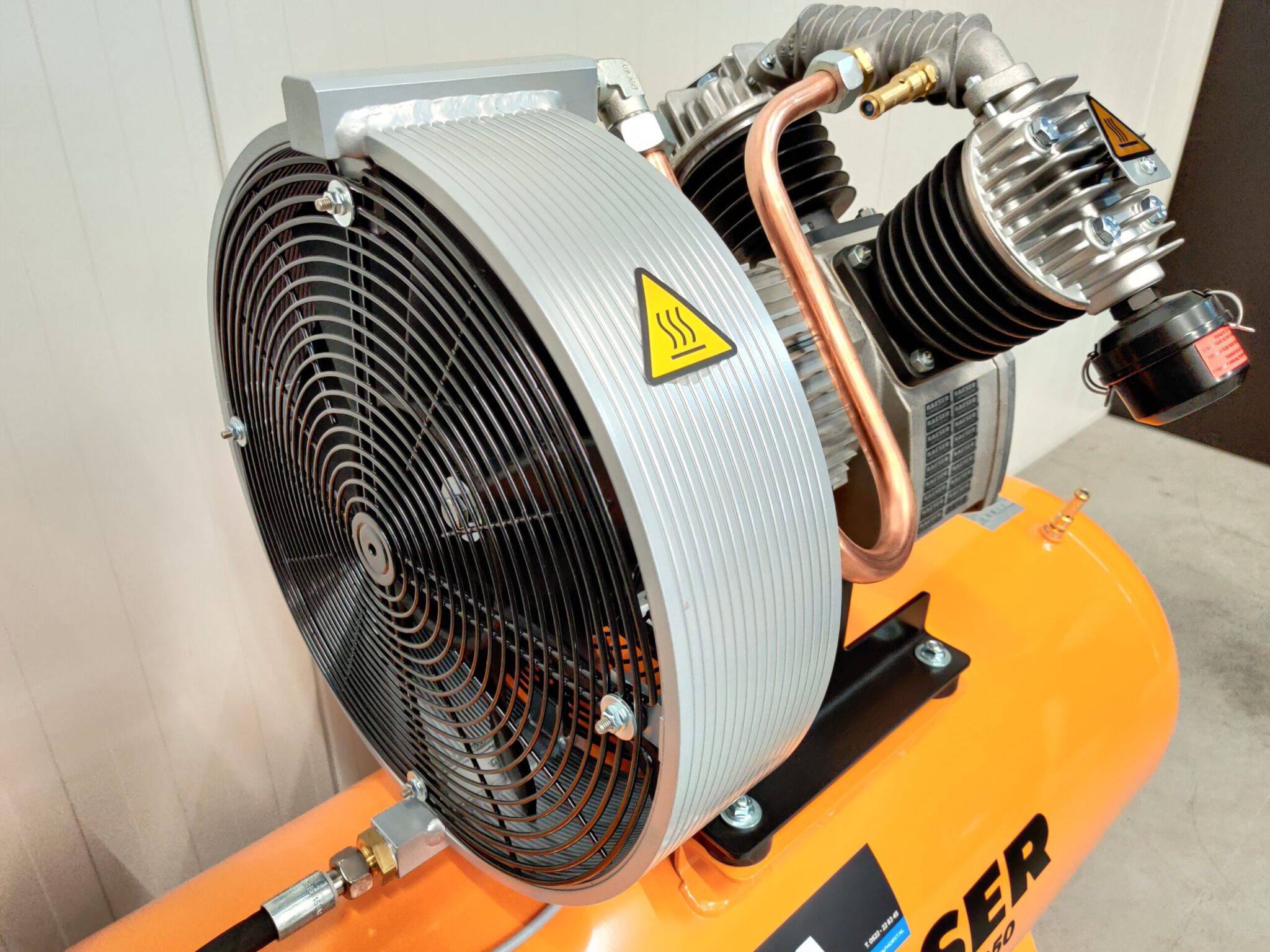 Kaeser - EPC 630-250 - Zuigercompressor 10bar 3kW - 400V - Afbeelding 4