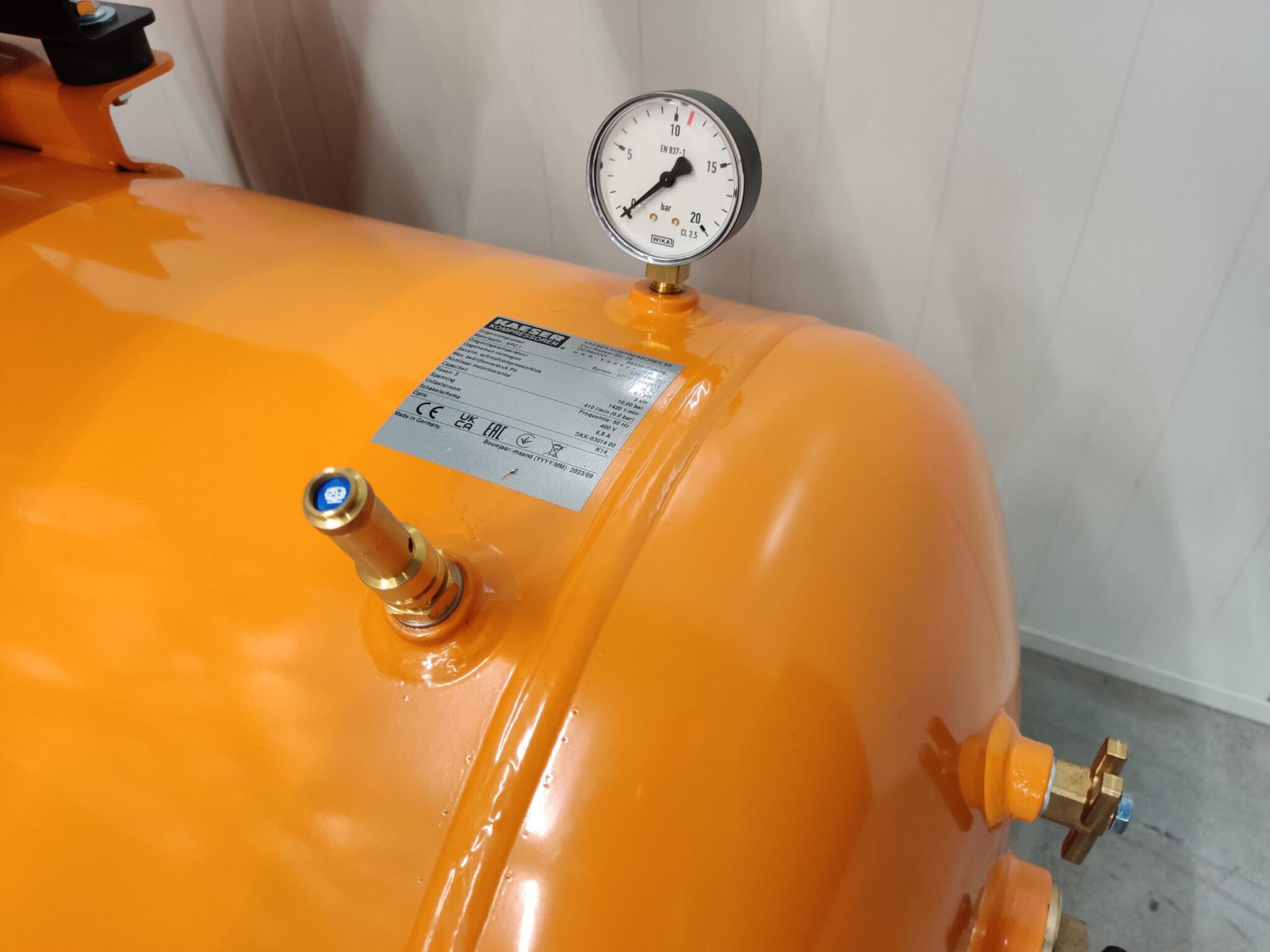 Kaeser - EPC 630-250 - Zuigercompressor 10bar 3kW - 400V - Afbeelding 7