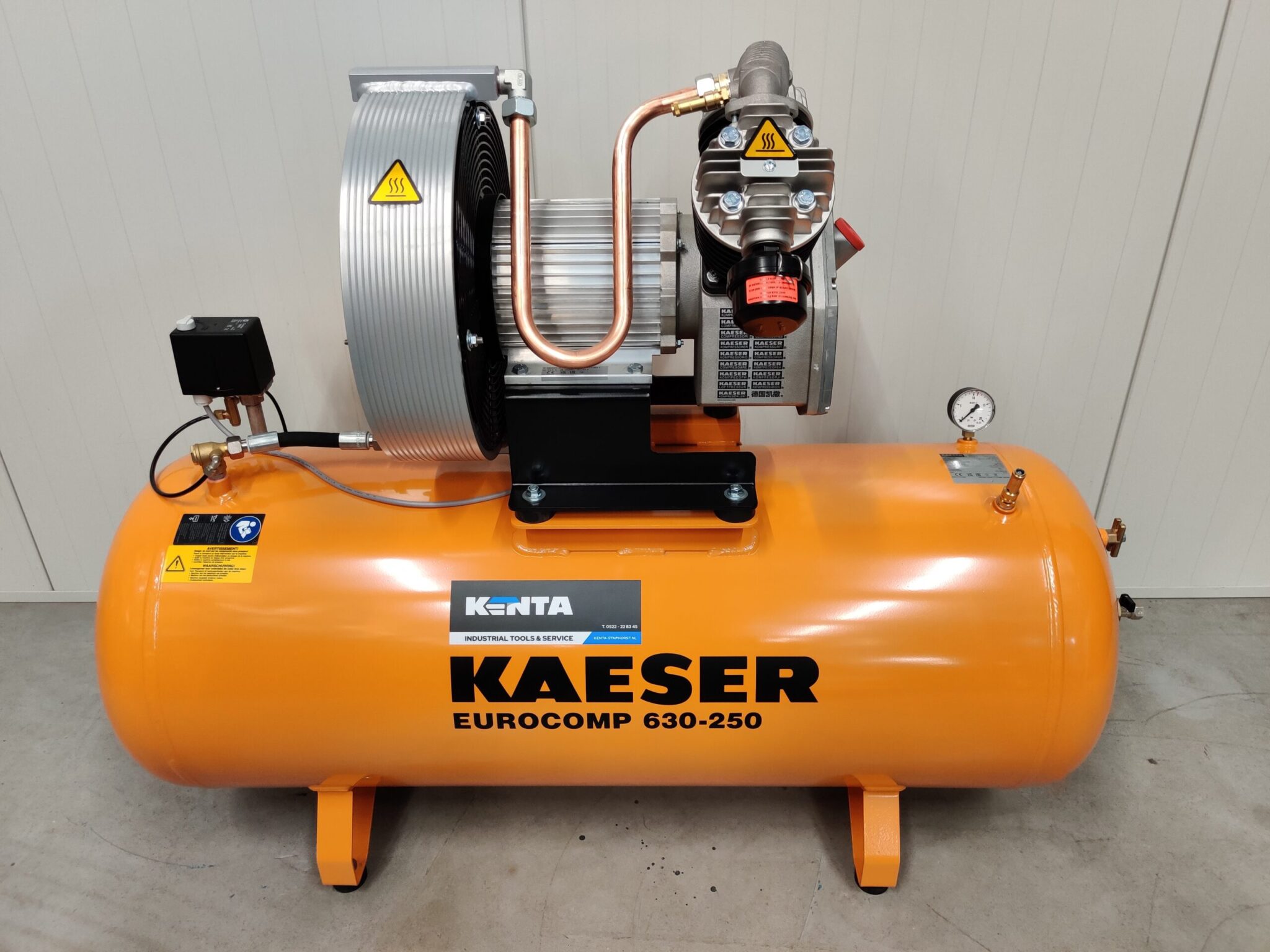 Kaeser - EPC 630-250 - Zuigercompressor 10bar 3kW - 400V - Afbeelding 3