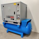 IES - Zuigercompressor geluidsgedempt 11bar - 5,5PK - 270L - 400V