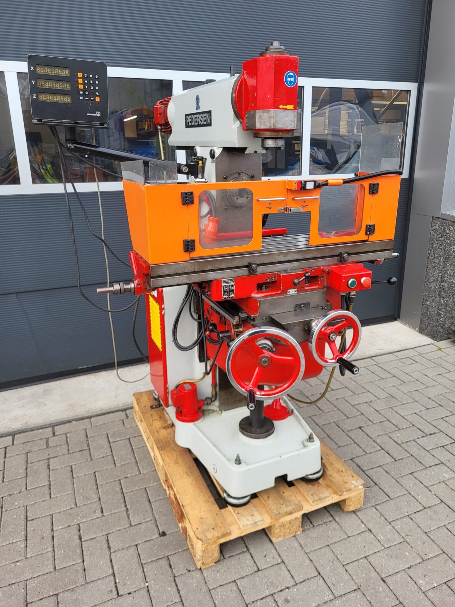 Freesmachine 400V, fabr. Pedersen - type VPU-1 (Gebruikt)