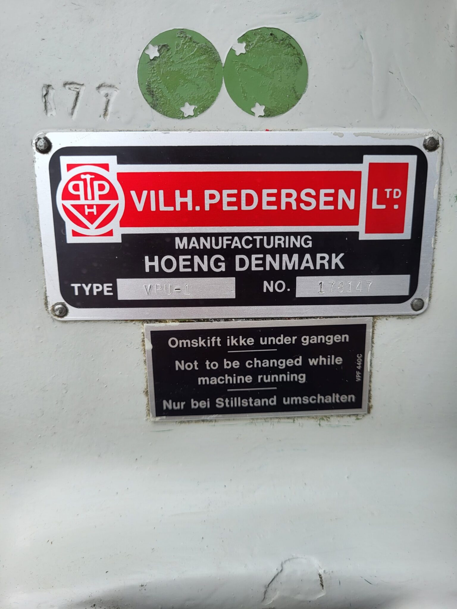 Freesmachine 400V, fabr. Pedersen - type VPU-1 (Gebruikt) - Afbeelding 11
