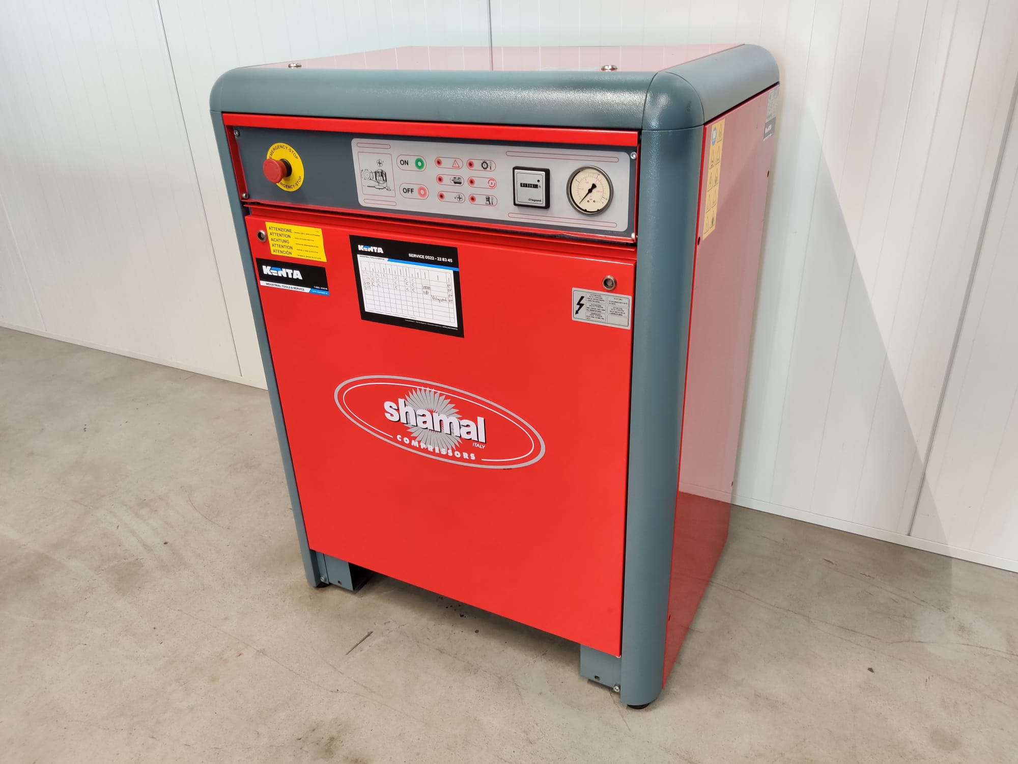 Zuigercompressor 400V, fabr. Shamal - type ZT1101 SD - Afbeelding 2