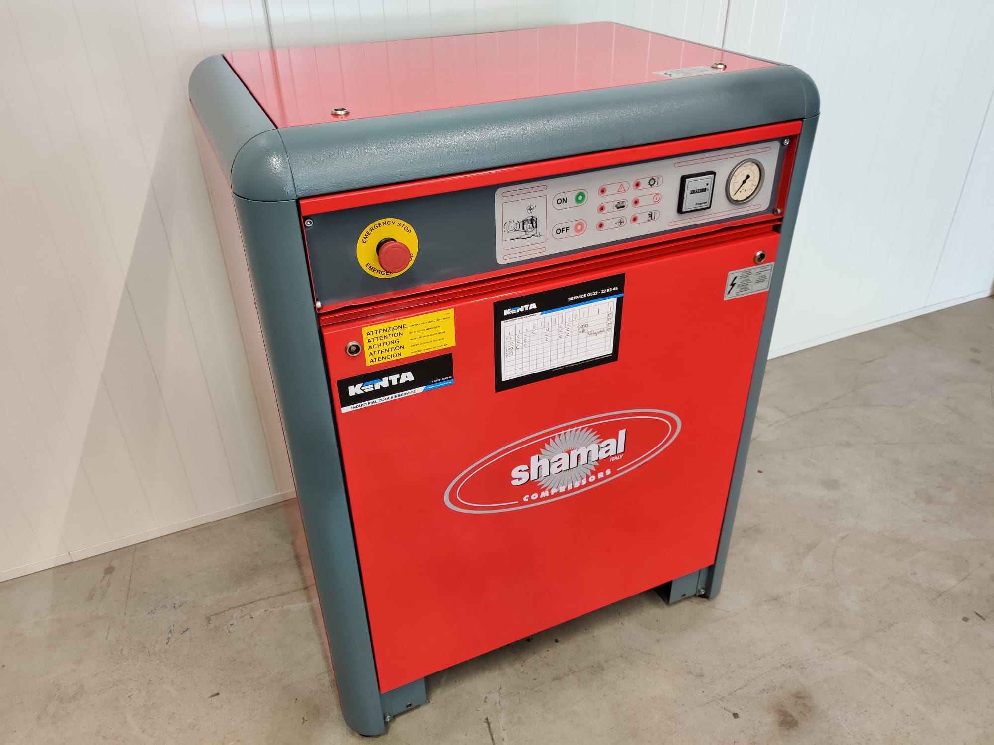 Zuigercompressor 400V, fabr. Shamal - type ZT1101 SD - Afbeelding 3
