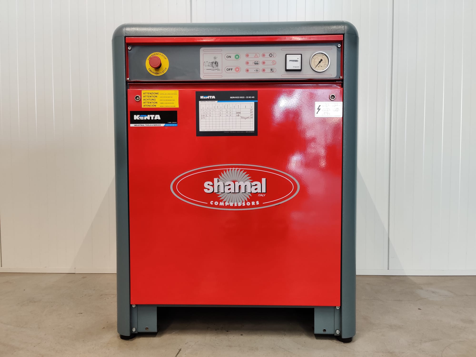 Zuigercompressor 400V, fabr. Shamal - type ZT1101 SD - Afbeelding 4