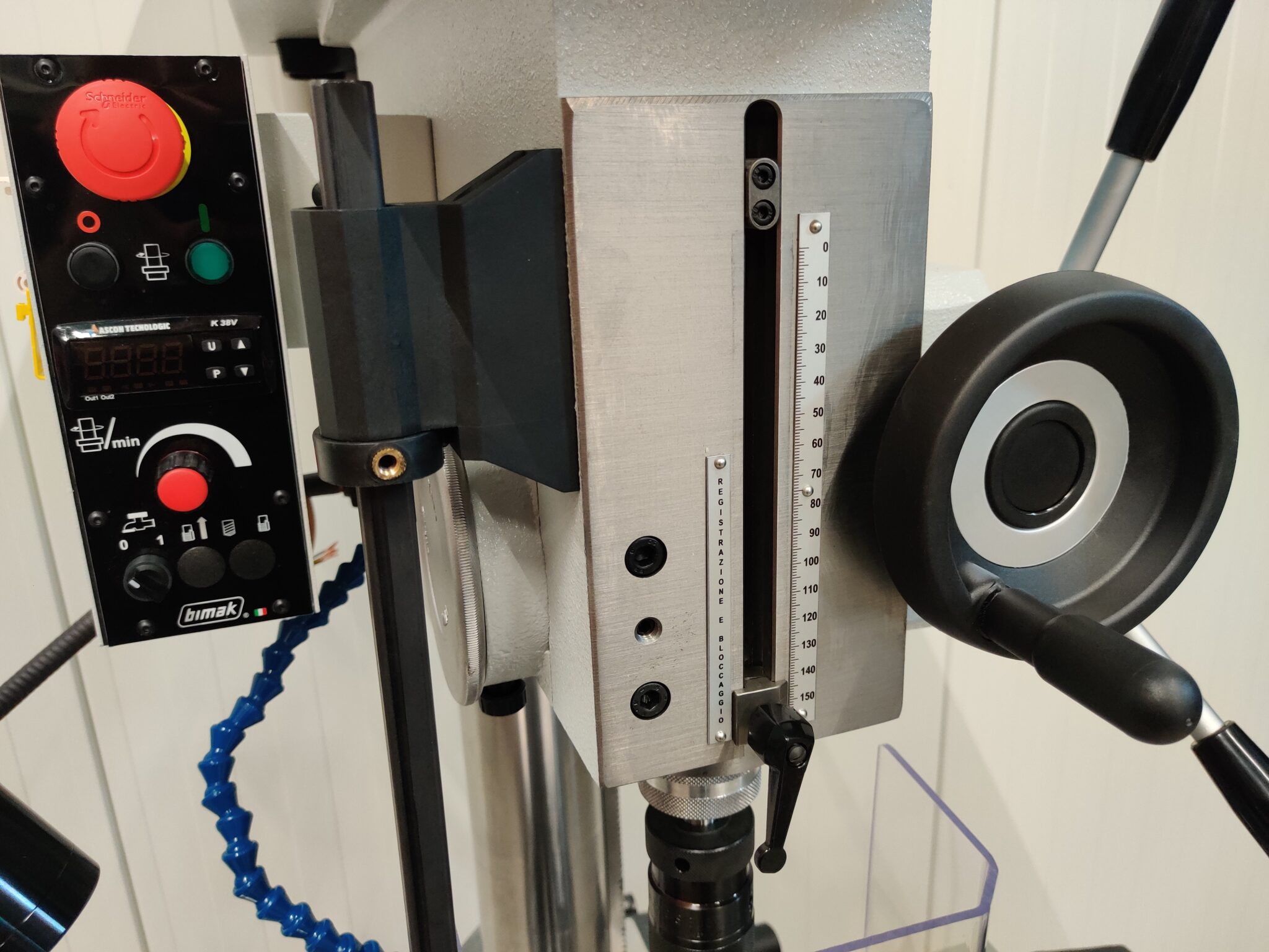 Kolomboormachine met kruistafel MK3 - 400V, fabr. Bimak - type 30CR-VE - Afbeelding 9