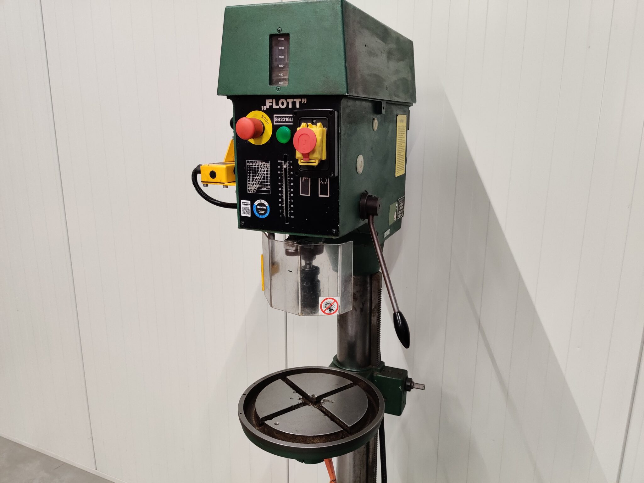 Kolomboormachine 400V, fabr. Flott - type SB2316LF (Gebruikt) - Afbeelding 11
