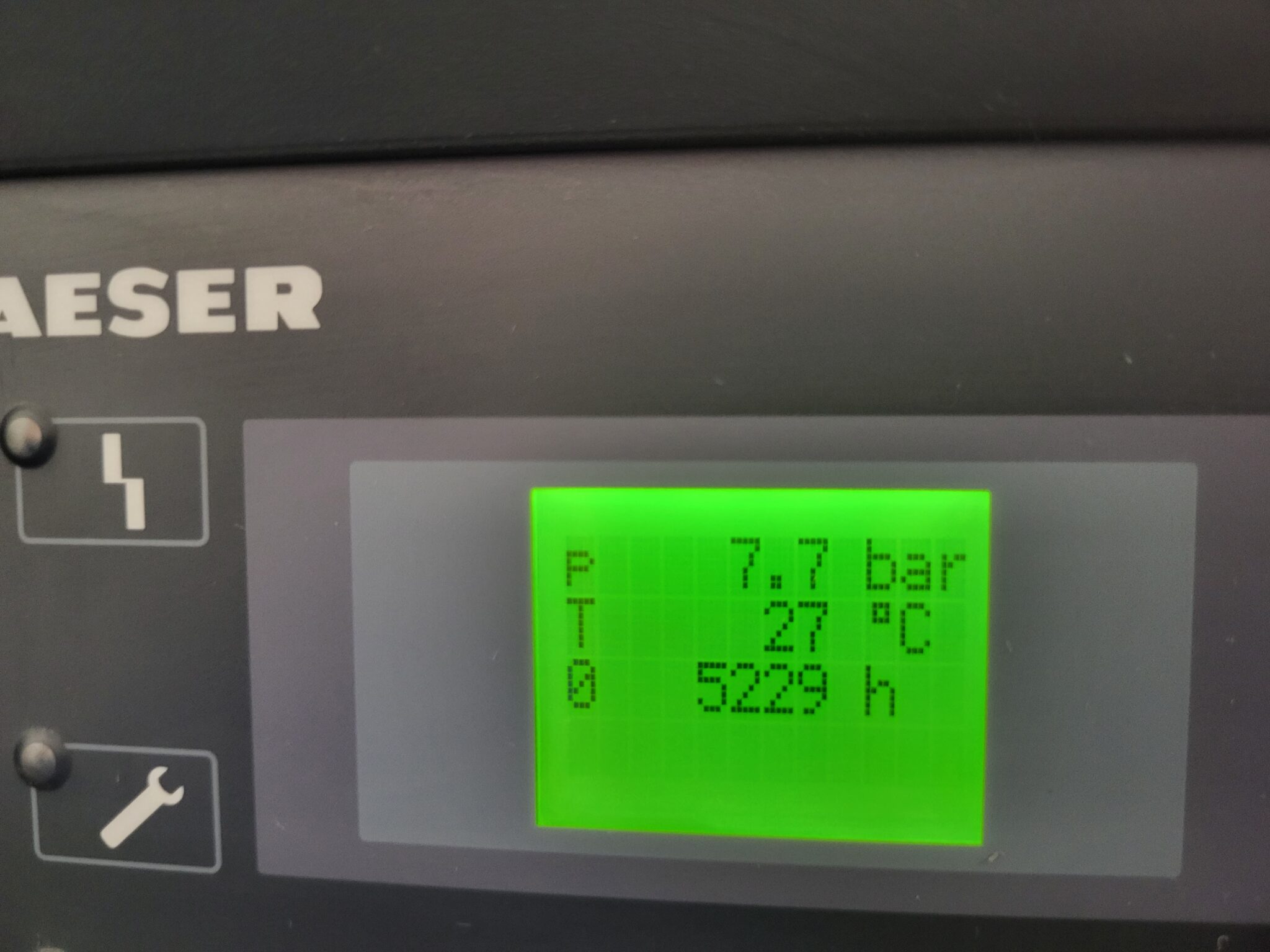 Schroefcompressor met droger 9kW - 400V, fabr. Kaeser - type Aircenter SM15 (gebruikt) - Afbeelding 6