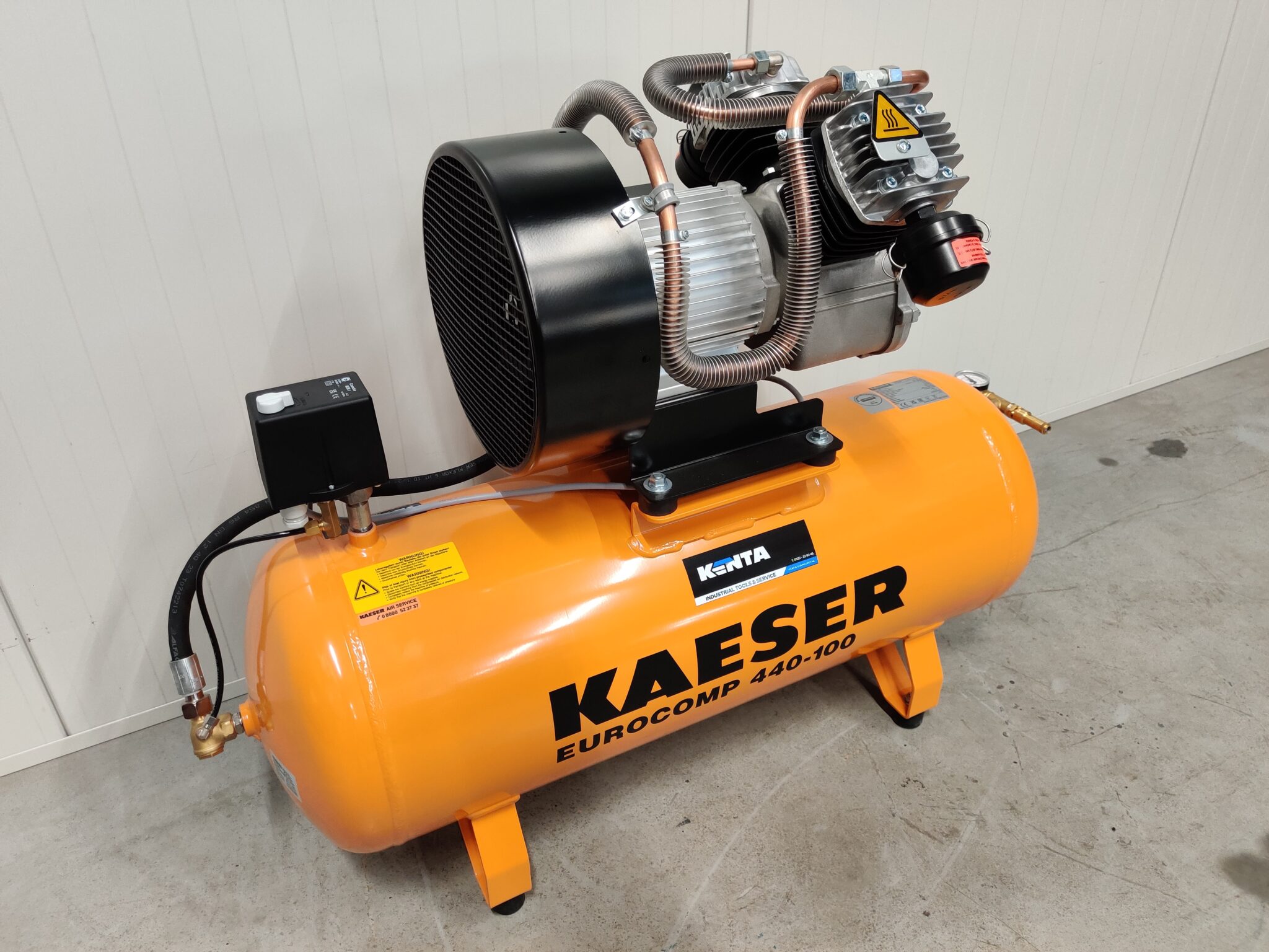 Kaeser - EPC 440-100 - Zuigercompressor 10bar 2,4kW - 400V - Afbeelding 4