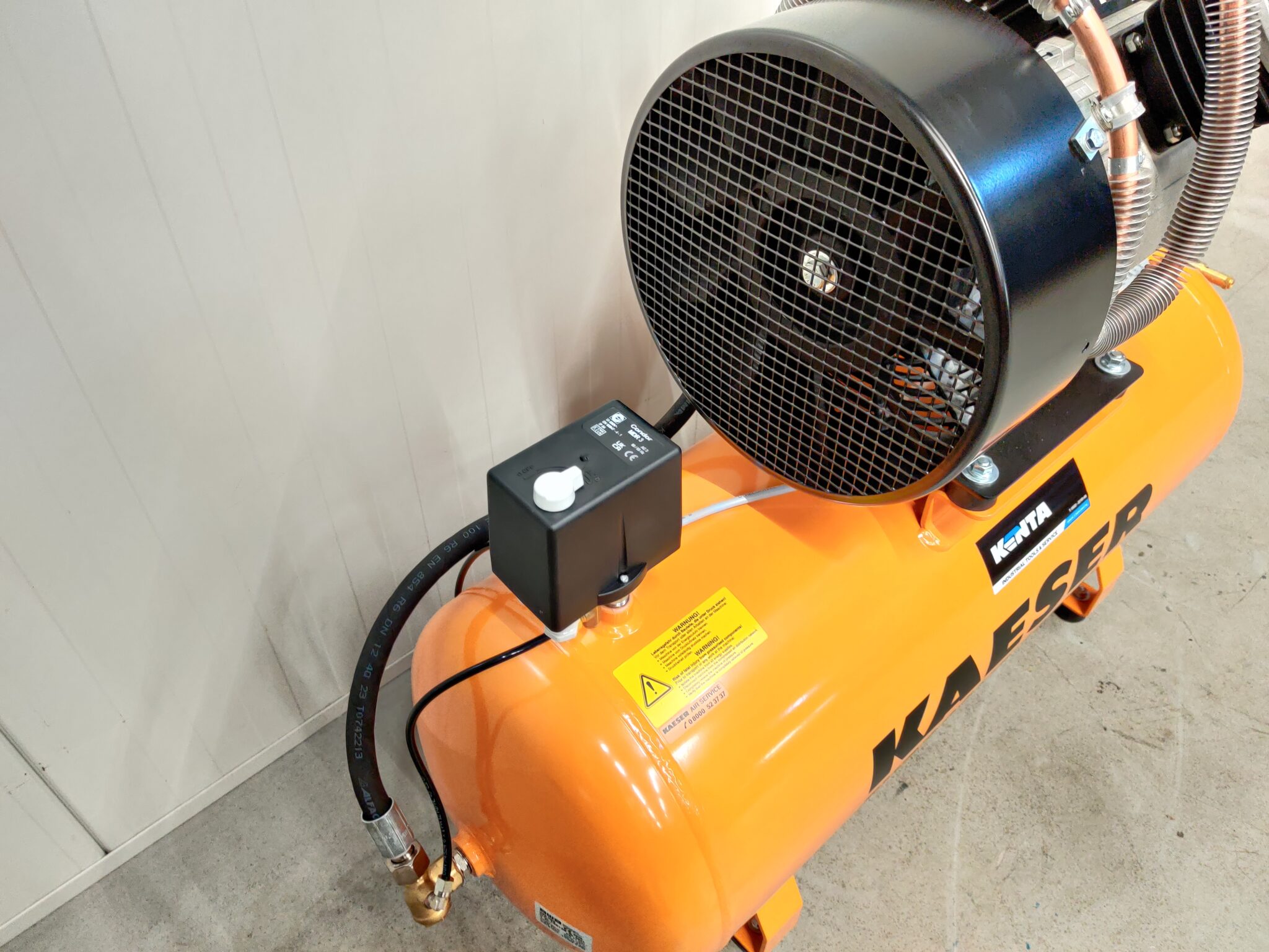 Kaeser - EPC 440-100 - Zuigercompressor 10bar 2,4kW - 400V - Afbeelding 5