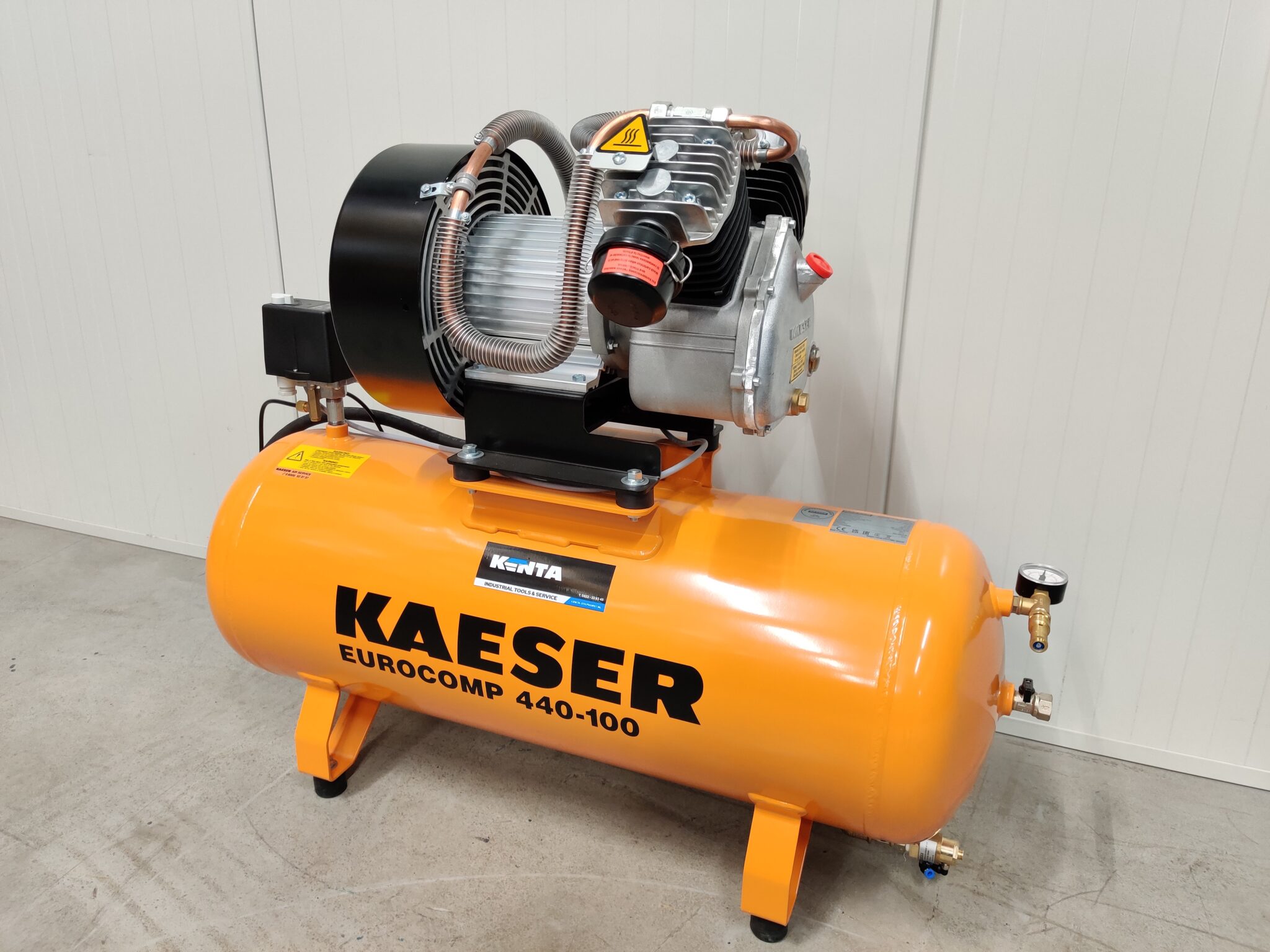 Kaeser - EPC 440-100 - Zuigercompressor 10bar 2,4kW - 400V