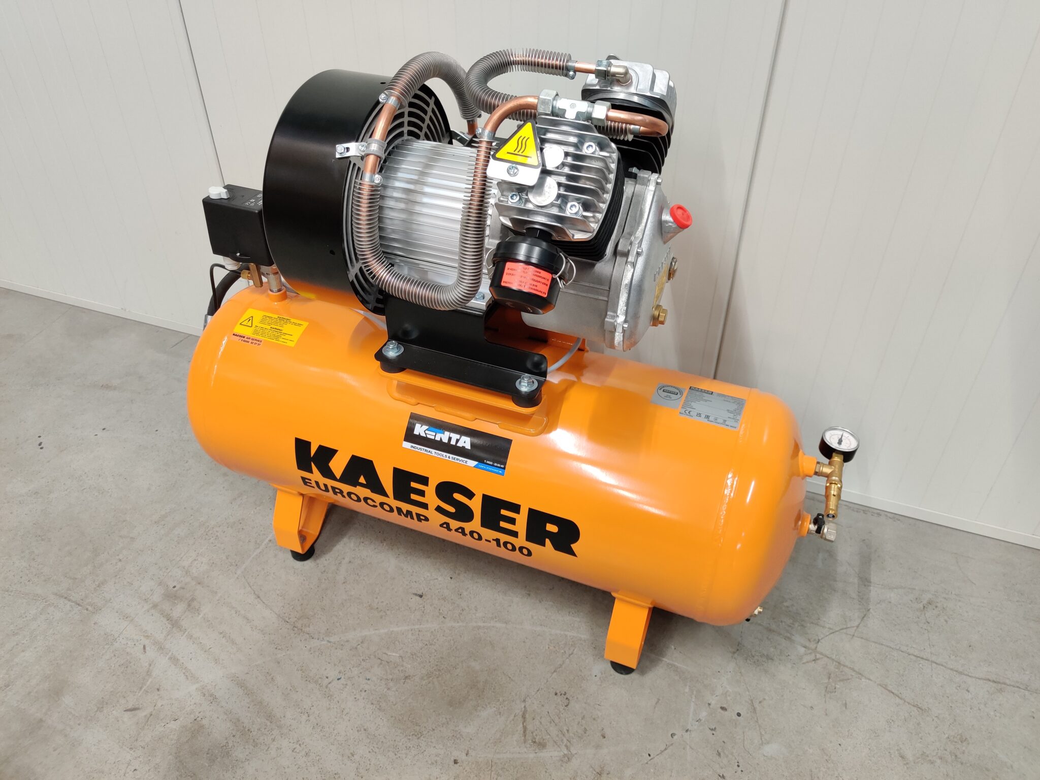 Kaeser - EPC 440-100 - Zuigercompressor 10bar 2,4kW - 400V - Afbeelding 3