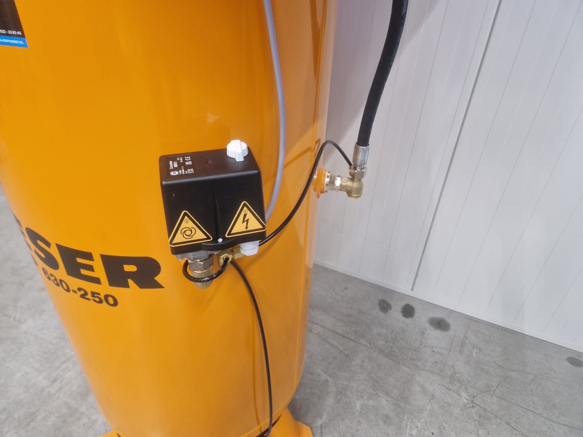 Kaeser - EPC 630-250ST - Zuigercompressor geluidsdempend 10bar 3kW - 400V - Afbeelding 6