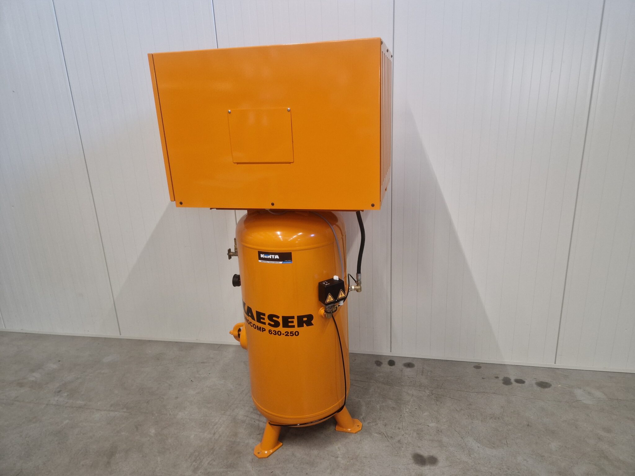 Kaeser - EPC 630-250ST - Zuigercompressor geluidsdempend 10bar 3kW - 400V